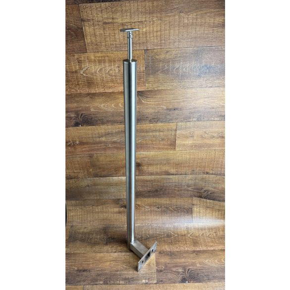 Rozsdamentes oszlop Egyedi távtatással 11 cm!