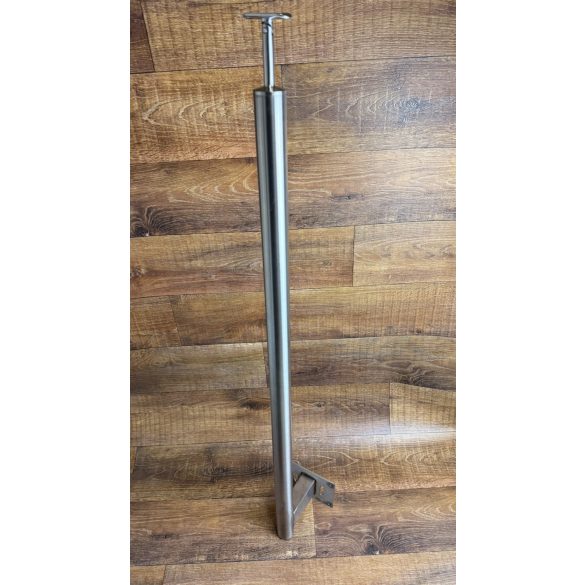 Rozsdamentes oszlop Egyedi távtatással 11 cm!