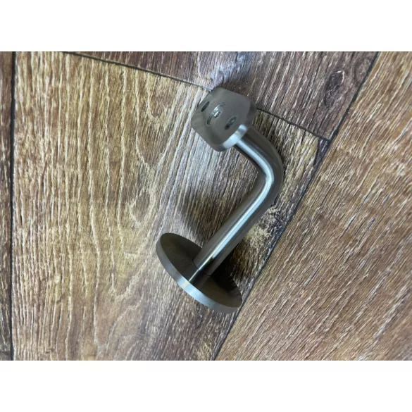 Inox fali kapaszkodó tartó (rejtett rögzítés, Sík profilhoz)