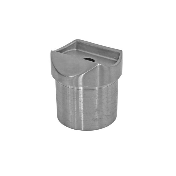 Rozsdamentes áthatásos csatlakozó 42,4/42,4 90 fokba 