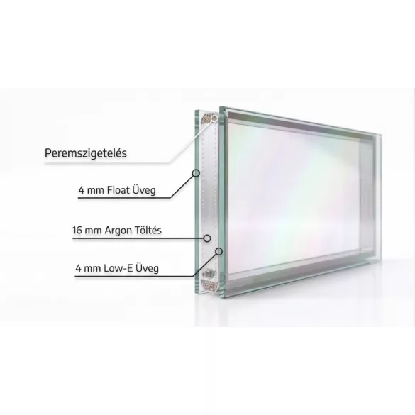 Thermo üveg 600x600 mm