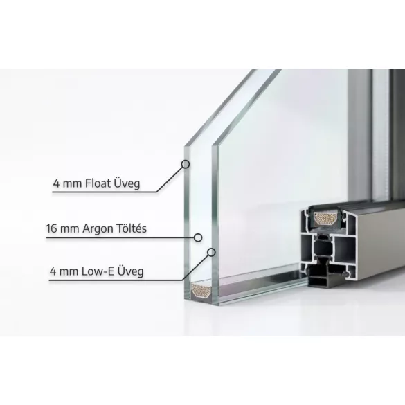 Thermo üveg 1200x1500mm 
