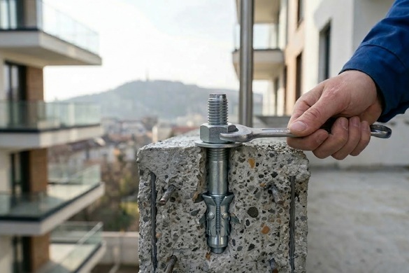 Hogyan történik biztonságosan az erkélykorlát rögzítése?